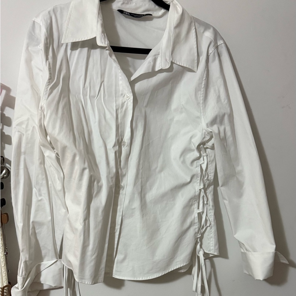 Zara Classic White Shirt